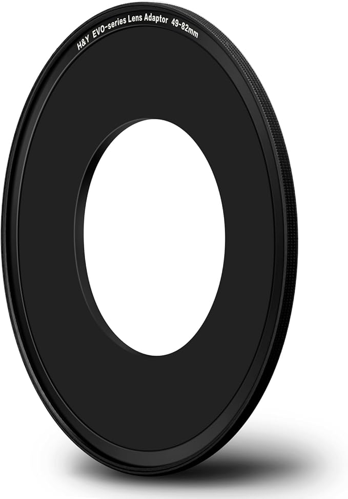 H&Y Magnetic Step Up Filter Ring 49 to 82mm, Ultra-Slim Aluminum Lens Filter Stepping Ring for Adapting 49mm Lens to an 82mm Filters, EVO Series
