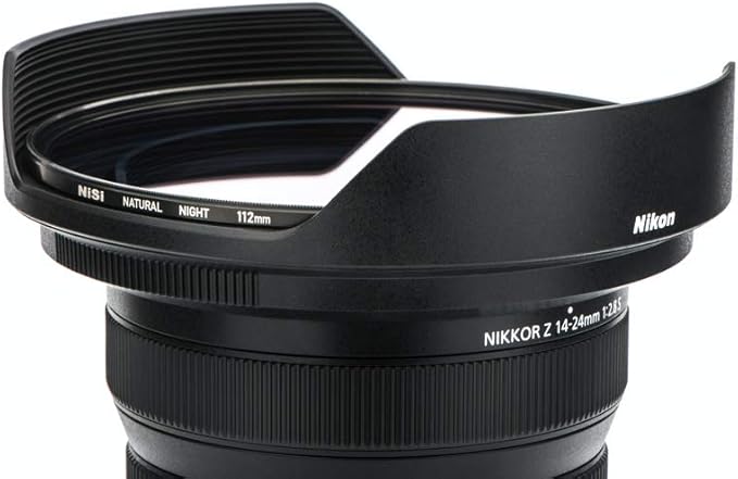 NiSi 112mm Circular Natural Night | Light Pollution Blocking Lens Filter for Nikon Z 14-24mm f/2.8S | Night and Astro Photography