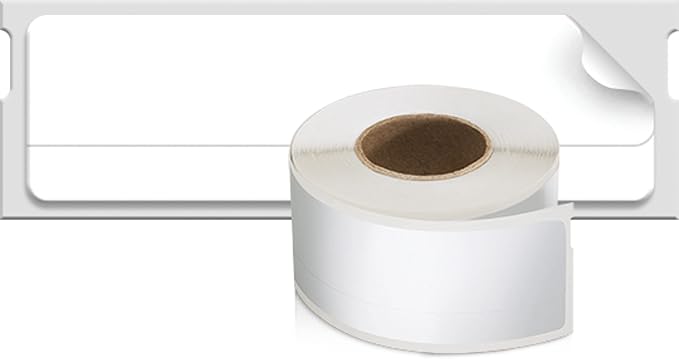 DYMO Authentic LW Mailing Address Labels for LabelWriter Label Printers, White, 1-1/8" x 3-1/2", 12 Rolls of 350 (4200 Total)