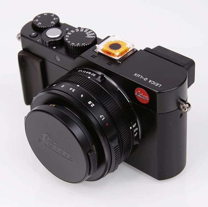 Foto&Tech Hot Shoe Cover Cap Compatible with Canon Nikon Sony Panasonic Fujifilm Olympus Pentax Sigma DSLR/SLR/Evil Camera (Sunflower)