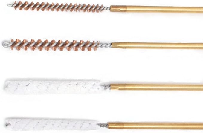 Universal Cleaning Kit for All Guns - Brushes for Pistol, Handgun, Shotgun, Rifle - Elite Brass Rods and Accessories for Men