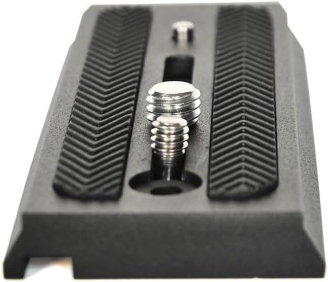 501PL 120MM Long Quick Release Plate For Manfrotto 501PL, 503, 701HDV- RC5 System Replacement (#3433PL)- Compatible with 501/503/577/701 NG Tripod Heads, With 1/4"-20 & 3/8"-16 D-Ring Screw