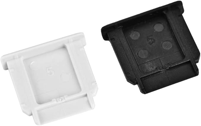 Acouto Camera Hot Shoe Cover for RX1R RX1 RX100II RX10 NEX-6, 2pcs Camera Hot Shoe Cover Hotshoe Protector Cap Replacement Accessories