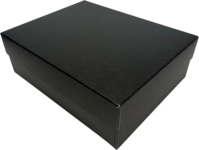 Lineco, 4x6 Photo Storage Box, Archival Pictures Organizer, Holds up to 1700 of 4 x 6 Photograph, Store & Preserve Prints, Docs, Reports, Removable Lid 15.5" x 12" x 5"