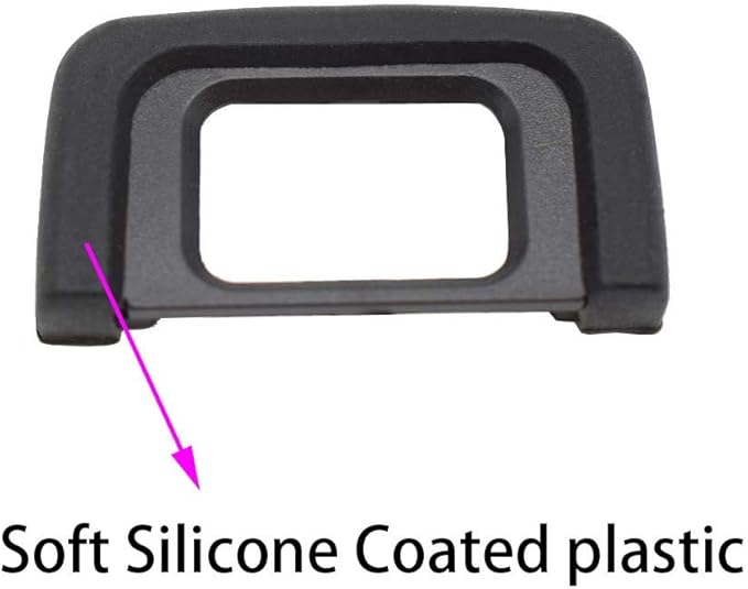 Eye Cup Eyecup Nikon D5300 D5100 D3500 D3400 D3200 D3300 D3100 D3000 D5600 D5500 D5000 D5200 Eyepiece Viewfinder & Hot Shoe Cover [2+2Pack],ULBTER Viewfinder Replacement for DK-25