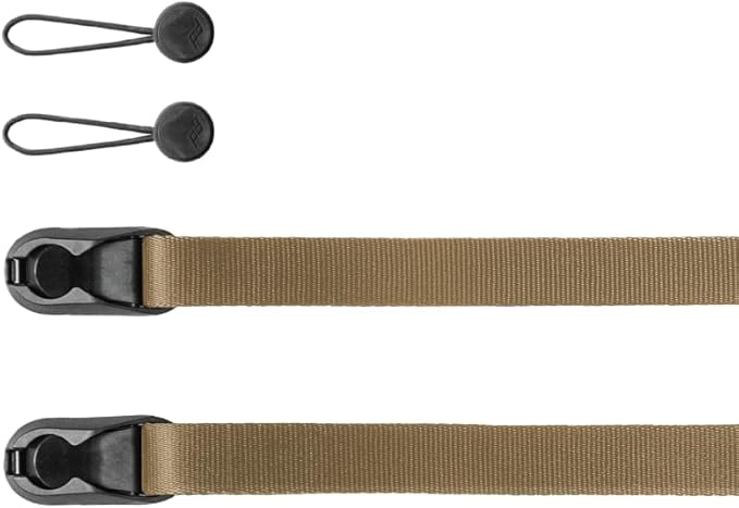 Peak Design Leash Camera Strap - Configurable as a Sling, Neck, Shoulder Strap or Safety Tether, Adjustable, Compact
