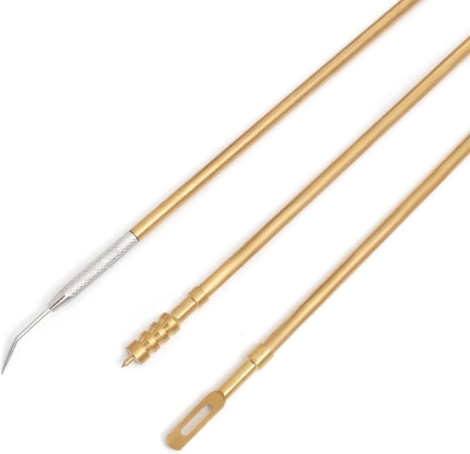 Handgun Cleaning kit 9mm 357 Caliber 380 Caliber Gun Cleaning Kit 9mm Pistol Cleaning Kit Bore Brush Cotton Mop Nylon Brush and Jag