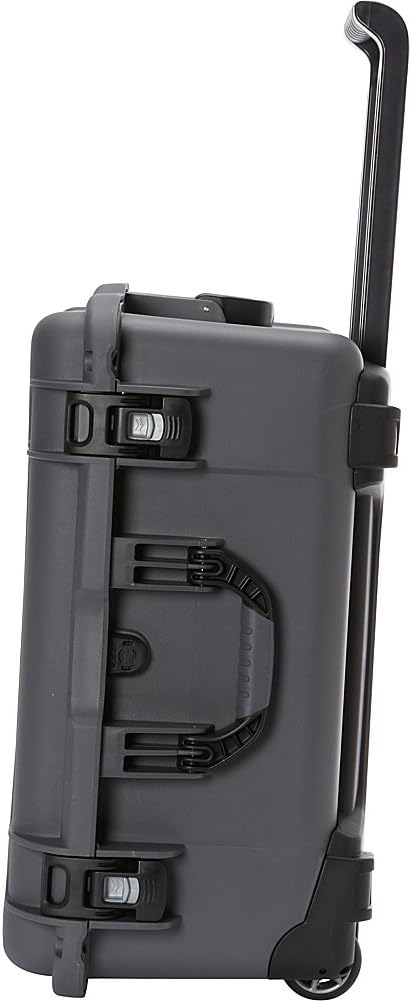 NANUK Waterproof Hard Case with Wheels and Foam Insert - Orange