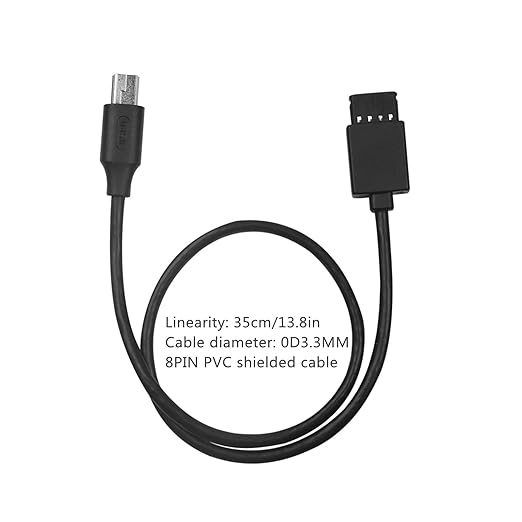 DYTDIEYINGTU for DJI Ronin-s R-Wire Camera Control Connection Cable MCC-mini stabilizer Data Shutter Release Extension Cable for Canon 5d3 650d 80d 800d 70d 6d2(MCC-Mini)