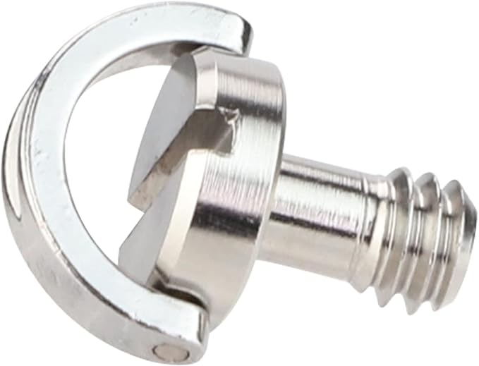 1/4 Inch Quick Release Screw Tripod Screw DSLR Camera Rig Accessories Wich D-Ring.-5 pcs.
