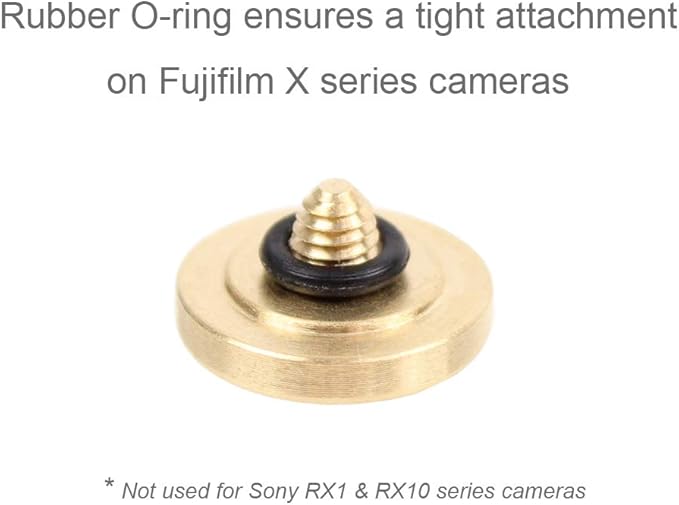 Foto&Tech Soft Shutter Release Button Compatible with Fuji Fujifilm X-T5 X-T4 X-T3 X-T30 X-T30 II X-T20 X-PRO3 X100V X100F X-E4 X-E3 RX1R II RX10 IV III Leica M9 Nikon Df F3 (2 Pieces, RD+GD)