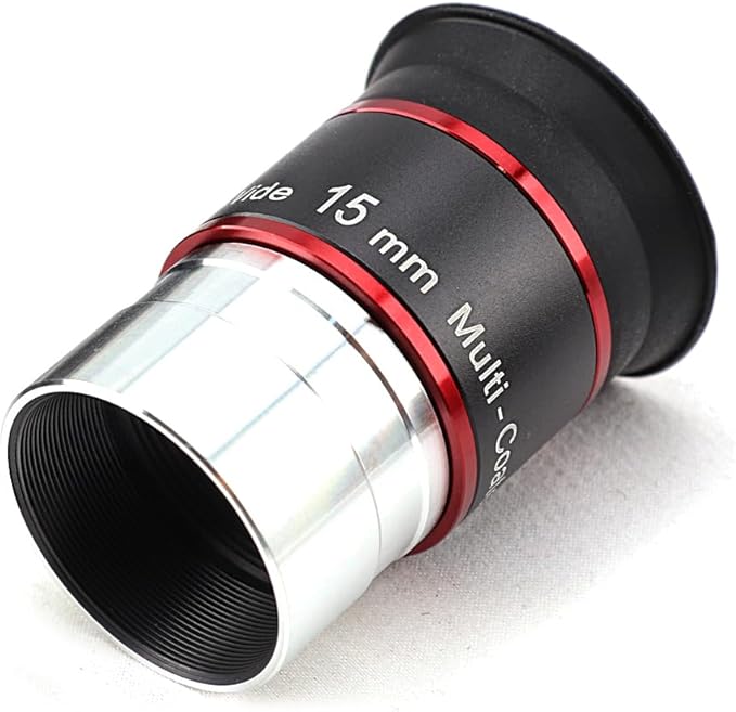 Starboosa 15mm 68° Ultra Wide-Angle Telescope Eyepiece with Polarizing Filter – Upgraded 1.25" HD Eyepiece & Glare-Reducing Filter Set – Fully Multi-Coated Optics for Crisp Lunar & Planetary Viewing
