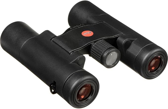 Leica 10x25 Ultravid BR Binoculars (Black Rubber) (40253) + Backpack + Full Size Monopod + Cleaning Set + 2 x Cap Keeper + Neck Strap