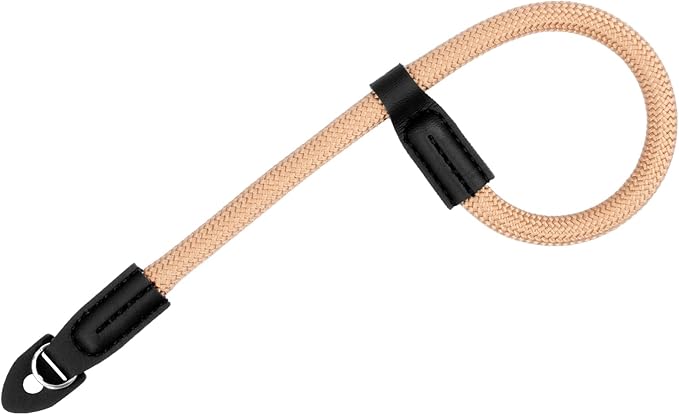 Camera Lanyard, Camera Wrist Strap, Rope Camera Strap Wrist for DSLR SLR Mirrorless Cameras Hand Strap Brown