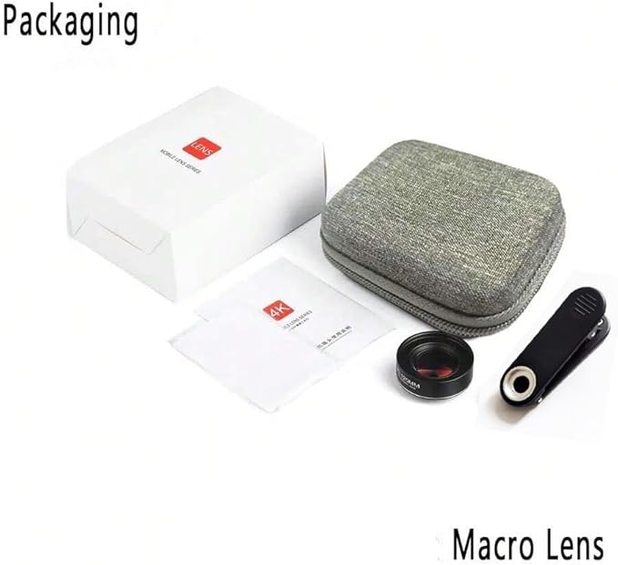 30-120mm Cell Phone Macro Lens, for ipad,iPhone,Samsung, Android, Pixel,Phone Macro Lens