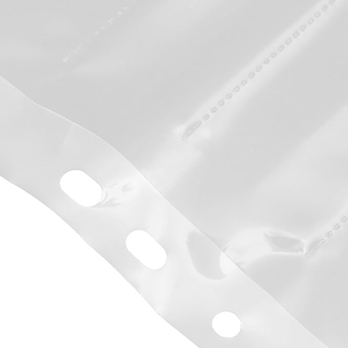 NUOBESTY 10pcs Archival Storage Sheets Film Negative Sleeves with 135-hole Binder Punch, Dustproof Heavy Duty Page Protectors for Photographers and Collectors