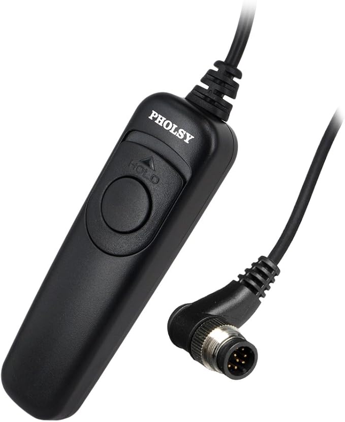 PHOLSY N8 Shutter Remote Control Cable Release Cord for Nikon Z8, Z9, D3, D4, D4s, D5, D6, D800, D850, D810, D700, D500, D300, D200, F6, F100, F5, F90, N90s, D1X, D2H, D3X, Replaces Nikon MC-30A
