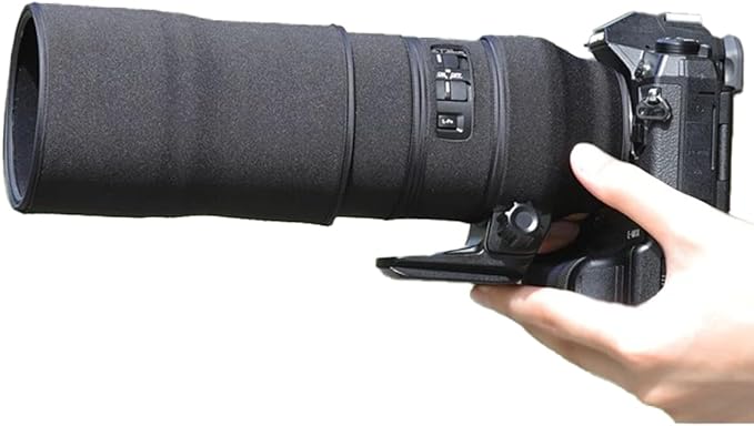 CHASING BIRDS Lens Camouflage Waterproof Coat for Olympus 300mm F4.0 is PRO Rainproof Lens Protective Cover Version IV (Classic Black, with 1.4X and 2.0X TC)
