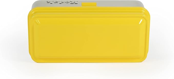 KODAK 120/135 Film Case - for 8 Rolls of 120 Films / 10 Rolls of 35mm Films - Retro Steel Case to Sort & Safeguard Film (Yellow) (Film is not Included)