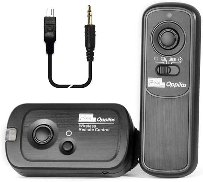 Pixel RW221-DC2 Camera Remote Shutter Release Wireless Radio Control Compatible with Nikon Z7 Z7II Z6 Z6II Z5 D5600 D3300 D5100 D5200 D5300 D90 D7100 D7200 D7500 D780 D750 P7700 P7800 Replaces MC-DC2