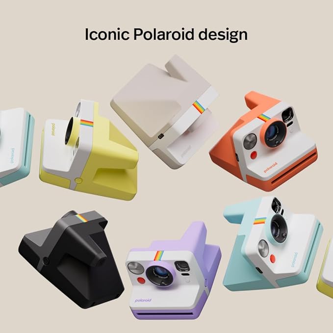 Polaroid Now 3rd Generation I-Type Instant Film Camera - Arctic Blue - Camera Only No Film (9157)