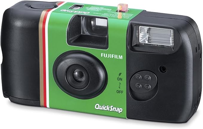 Fujifilm QuickSnap Flash 400 One-Time-Use Camera - 27 Exposures