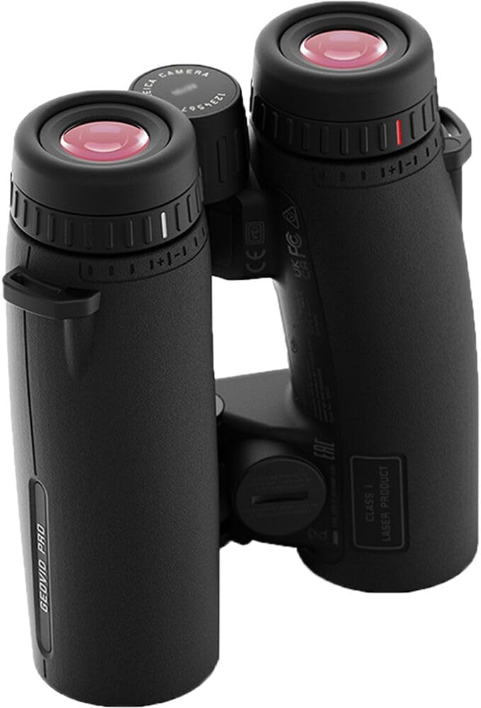 Leica 8x32 Geovid Pro Rangefinder Binoculars (40809) + Tripod Adapter + Backpack + Monopod + Cleaning Kit + 2 x Cap Keeper