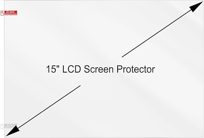5PCS 15 Inches LCD Screen Protector Film - Scratch-Resistant High Light Transmittance Protective Films for Phrozen Sonic Mega 8k / Mega 8K V2 / Mega 8KS Resin 3D Printer
