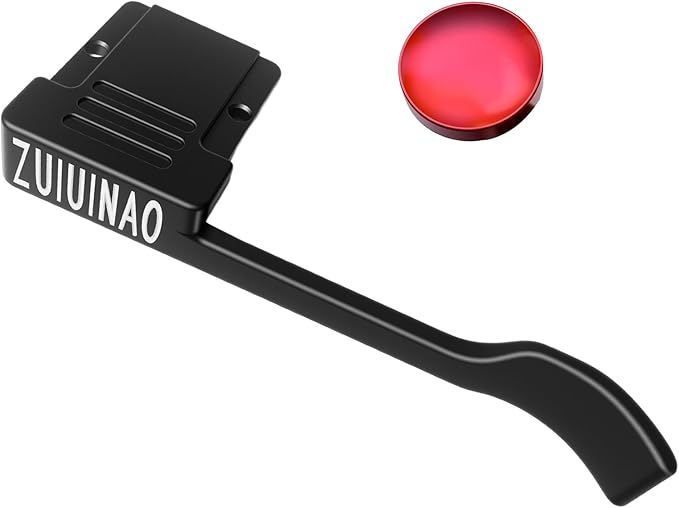 ZUUINAO Upgraded Metal hot Shoe Thumb Grip with hot Shoe Cover, Suitable for Fuji x100vi Fuji X100V Camera (Original Standard Specifications)