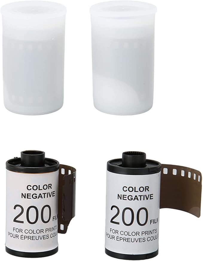 2 Rolls 35mm Camera Color Film, 12 Sheets Each ISO 200, HD, Vintage Negative Film Compatible with 135 Cameras, Fine Resolution