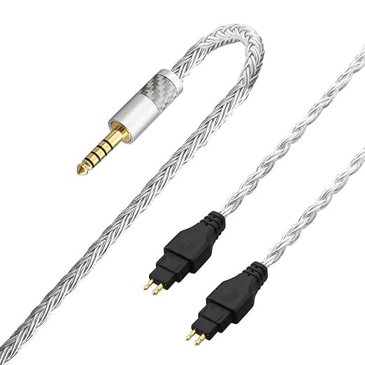 Replacement Cable for SENNHEISER Headphones HD650 HD600 HD580 HD535 HD545 HD565 HD265 with 4.4mm Plug (1.2m, 4.4mm)