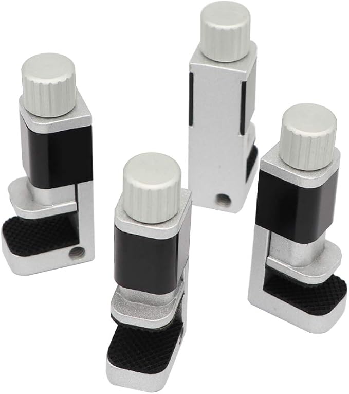 DIYPHONE 4Pcs Phone Screen Repair Tools Adjustable Screen Fastening Clamp Universal Screen Clip Fixture Tools Compatible for iPhone, iPad, Samsung, Computer, Laptops, Tablets, LCD Screen Repair