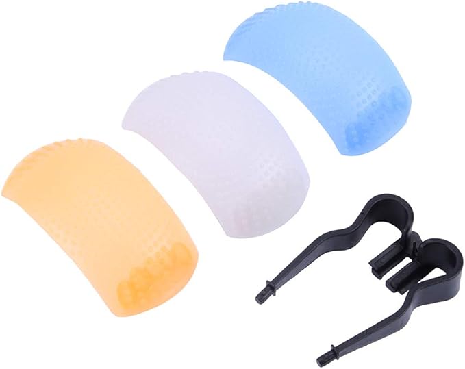 3 in 1 up Flash Diffuser Cover for DSLR SLR Cameras, Even Density Exposures, Soft Wrap Around Light, Reduce Shadows