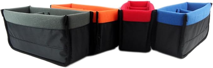 Shockproof DSLR Camera Insert Organizers Case Partition Divider Protections Bag
