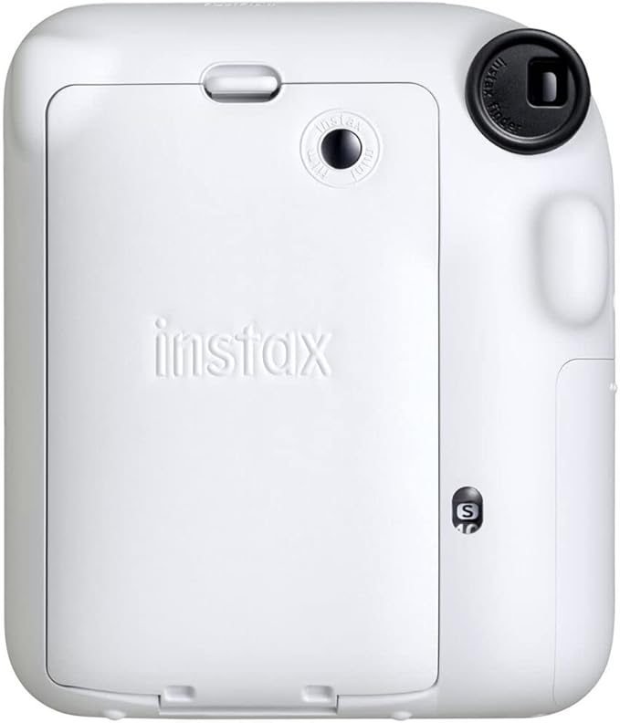 FUJIFILM INSTAX Mini 12 Instant Film Camera | Clay White Bundled with INSTAX Mini Instant Film |40 Exposures + Instax Accessory Bundle + AA Batteries + Cleaning Cloth (10 Items)