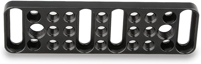 CAMVATE Multi-Function Mounting Plate Cheese Plate with 1/4"-20 and 3/8"-16 Connections - 1751