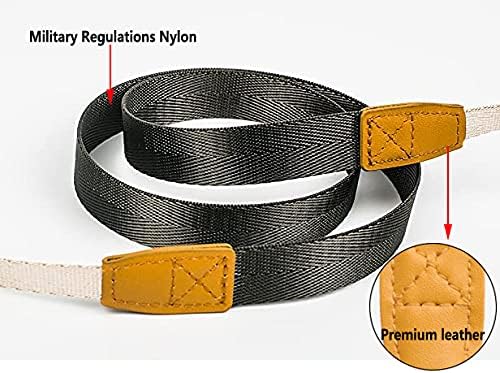 Camera Strap Camera Neck Strap with Quick-release Buckles for Mirrorless Camera.（Dark Gray）