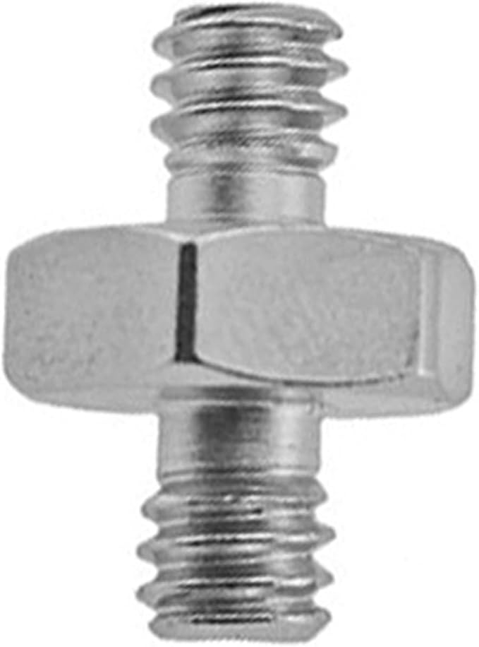 IOFIT Universal Conversion Screw 1/4 to M4 3/8 Screw Male to Male Adapter Screw Photography Accessories for Camera Tripod (Color : Silver, Size : Z85 1PC)