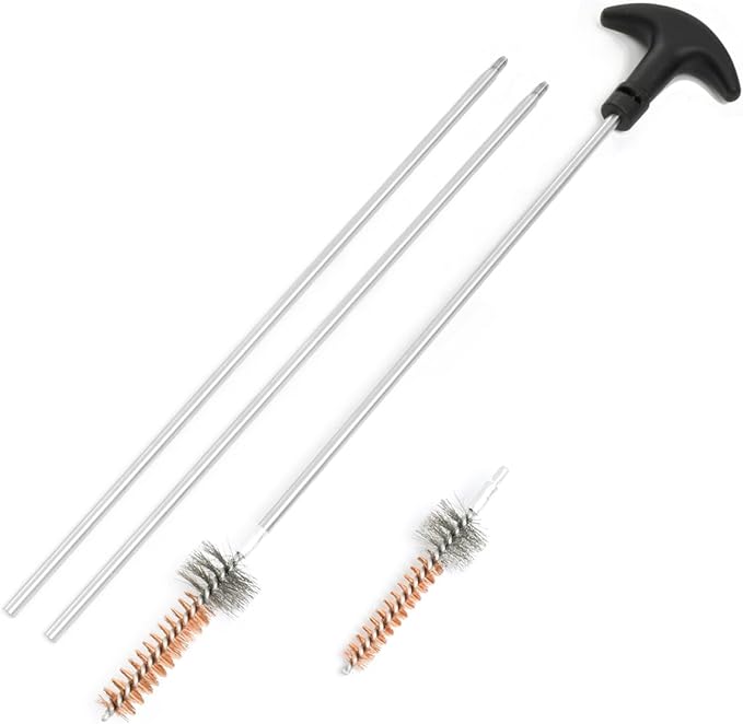 Universal Cleaning Kit for All Guns - Brushes for Pistol, Handgun, Shotgun, Rifle - Elite Brass Rods and Accessories for Men