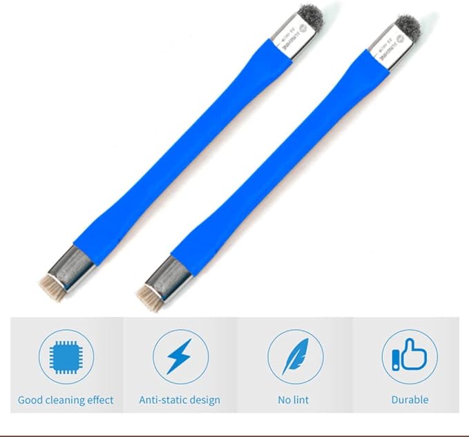 -022B Safe Brush Anti-Static Motherboard PCB Cleaning Brush for Mobile Phone Repair Tools Kit Double Head Convenience