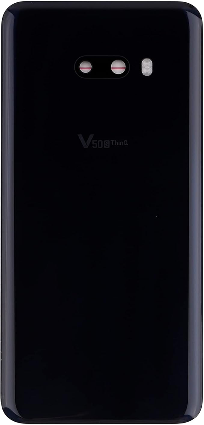 New Replacement Battery Door Cover Back Cover Kompatibel for LG V50S ThinQ 5G LM-V510N Black Akkudeckel…
