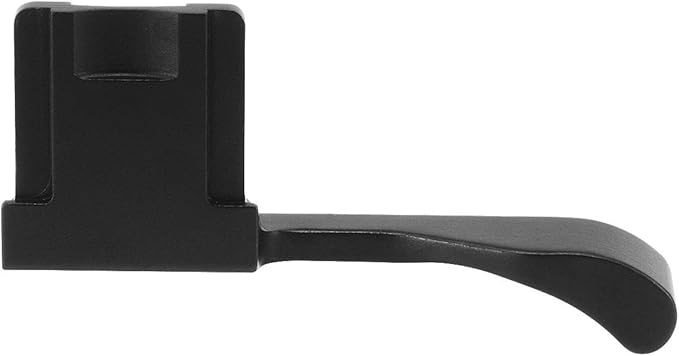 Haoge THB-XB Metal Hot Shoe Thumb Up Rest Hand Grip for Fujifilm Fuji FinePix X100F X-100F X-Pro2 XPro2 X-Pro3 XPro3 Camera Black