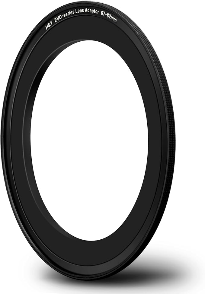 H&Y Magnetic Step Up Filter Ring 67 to 82mm, Ultra-Slim Aluminum Lens Filter Stepping Ring for Adapting 67mm Lens to an 82mm Filters, EVO Series