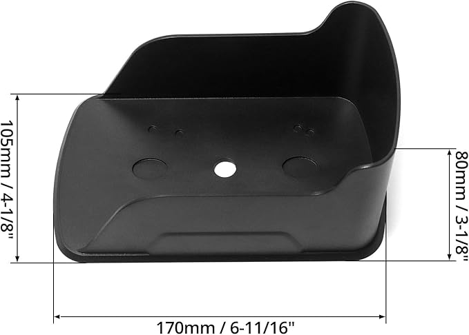 QWORK 2Pcs Waterproof Plastic Rain Cover, Rain Shield for Access Control System RFID Card Keypad Controller Reader