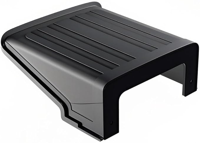 Square Black CCTV Security Sun Rain Shade Camera Cover Shield Protective Roof for CCTV Outdoor Hikvision/Nest/Ring/Arlo/Dome/Bullet Surveillance Camera