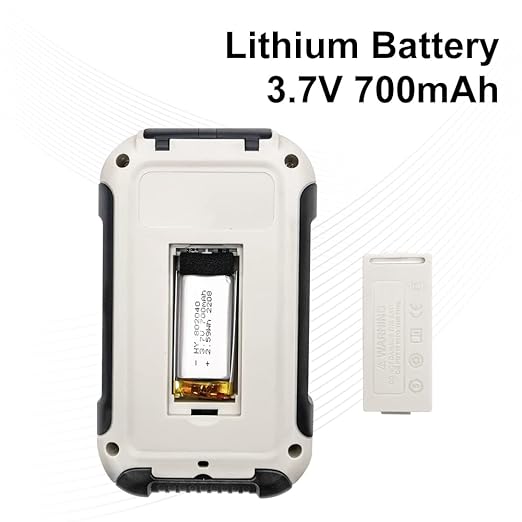 QIIRUN TM570 Mini Optical Power Meter with Visual Fault Locator and RJ45 Cable Tracker Powered by Li-on Battery 3 in 1 Fiber Optic Light Tester with OPM VFL RJ45