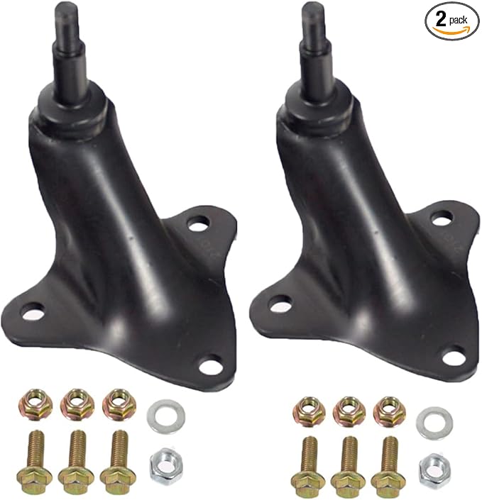 2PCS Rear Upper Shock Mount Bracket Pair Set for 1980-1997 Ford Pickup Truck F-100, F-150, F-250, F-350, Bronco 924-407