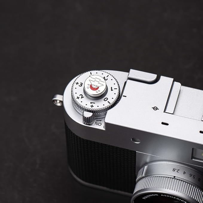Camera Hot Shoe Cover/Shutter Button, Soft Release Button,Suitable for FUJIFILM XT5 XT4 XT3 XT30 XT20 X100V X100F XT100 X-E3 X-PRO2 X-PRO3 (Mountains and sea-Shutter Button)