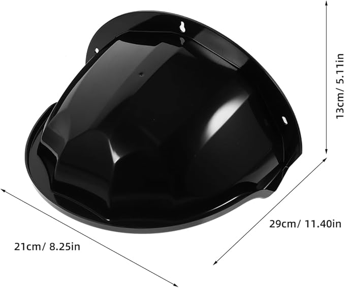 HOMSFOU Camera Protection Cover 11.4X8.3X5.1In Outdoor Security Camera Rain Cover with Sunshade Dustproof Shield for Weatherproof Surveillance