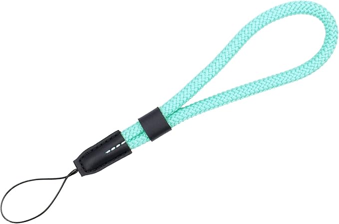 Soft Wrist Strap - Rope Hand Strap for Point-and-Shoot, Mirrorless, Small Cameras - Green